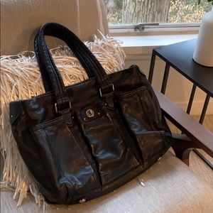Marc Jacobs leather diaper bag